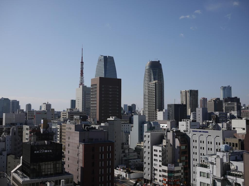 Hotel Unizo Tokyo Shimbashi Exterior foto